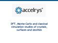 DFT, Monte-Carlo and classical simulation studies of crystals, surfaces and zeolites PowerPoint PPT Presentation