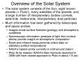 Overview of the Solar System PowerPoint PPT Presentation