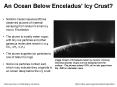 An Ocean Below Enceladus PowerPoint PPT Presentation
