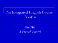 An Integrated English Course Book 4 PowerPoint PPT Presentation
