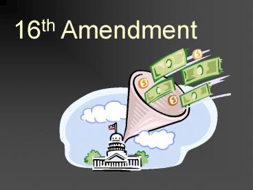 16th Amendment