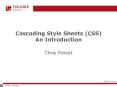 Cascading Style Sheets (CSS) An Introduction PowerPoint PPT Presentation