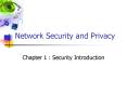 Network Security and Privacy PowerPoint PPT Presentation