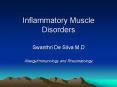 Inflammatory Muscle Disorders PowerPoint PPT Presentation