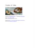 Creation of Adam - Artisoo.com PowerPoint PPT Presentation