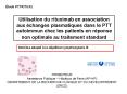 Utilisation du rituximab en association aux  PowerPoint PPT Presentation