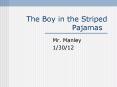 The Boy in the Striped Pajamas PowerPoint PPT Presentation