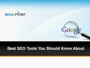 Best SEO Tools You Should Know About