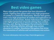 best video games