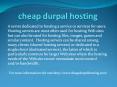 cheap durpal hosting