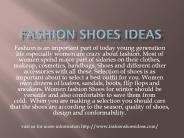 Fashion shoes ideas