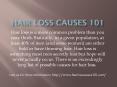 Hair loss causes 101 PowerPoint PPT Presentation
