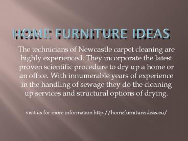 Home furniture ideas