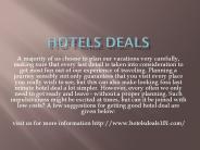 hotel deals