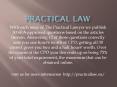 Practical law PowerPoint PPT Presentation