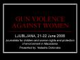 GUN VIOLENCE AGAINST WOMEN PowerPoint PPT Presentation