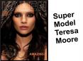 Super Model Teresa Moore PowerPoint PPT Presentation