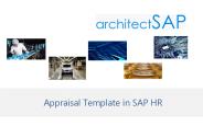 Appraisal Template in SAP HR