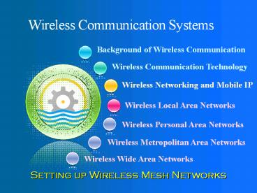 PPT – Wireless Communication Systems PowerPoint presentation | free to ...