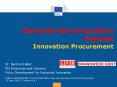 Demand-led Innovation Policies Innovation Procurement PowerPoint PPT Presentation
