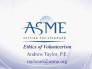 Ethics of Volunteerism