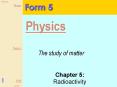 Chapter 5: Radioactivity PowerPoint PPT Presentation