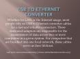 usb to ethernet converter PowerPoint PPT Presentation