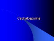 Cephalosporins