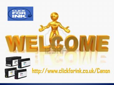 Canon Ink Cartridges