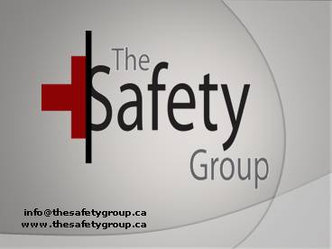 The Safety Group- First Aid & CPR