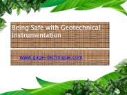 Being Safe with Geotechnical Instrumentation