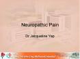 Neuropathic Pain PowerPoint PPT Presentation