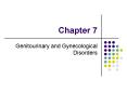 Genitourinary and Gynecological Disorders PowerPoint PPT Presentation