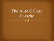 The Auto Gallery Porsche