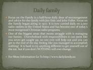Daily family