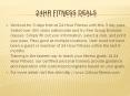 24hr fitness deals PowerPoint PPT Presentation