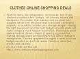 clothes online shopping deals