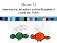 Intermolecular Attractions and the Properties of Liquids and Solids PowerPoint PPT Presentation