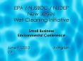 EPA / NJSBDC / NJDEP New Jersey Wet Cleaning Initiative  Small Business Environmental Conference PowerPoint PPT Presentation