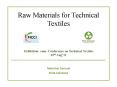 Raw Materials for Technical Textiles PowerPoint PPT Presentation