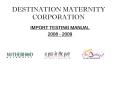 DESTINATION MATERNITY CORPORATION PowerPoint PPT Presentation