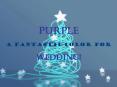 a romantic purple wedding PowerPoint PPT Presentation