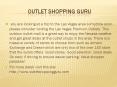 outlet shopping guru
