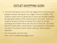 outlet shopping guru