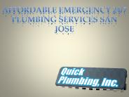 24 hour Emergency San Jose Plumbers (408) 727-1556