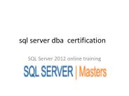 sql dba training in usa