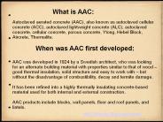 AAC (Autoclaved Aerated Concrete) Blocks