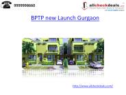 BPTP new Launch Gurgaon