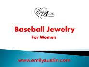 Baseball Jewelry For Women 