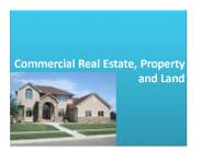 commercial real estate property and land